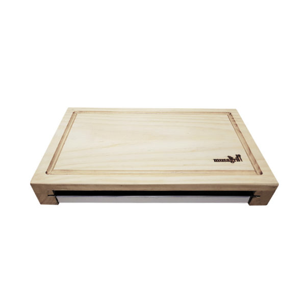 TABLA DE PICAR STD MADERA / INOX HAYA NATURAL STD